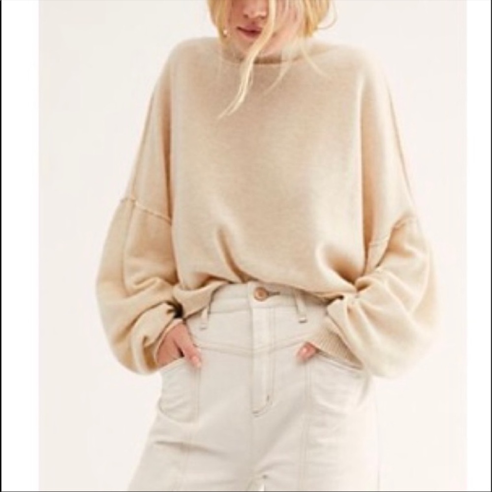Free People So Low So High Cashmere Sweater